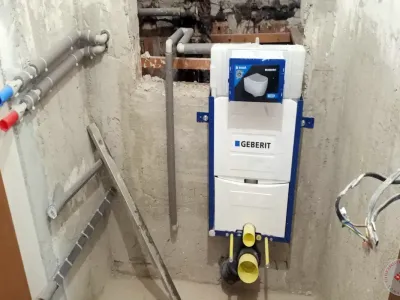 Montáž závěsného WC Geberit – Hradec Králové