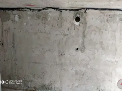 Omítkářské práce po elektroinstalaci