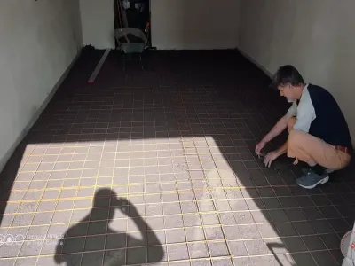 Výztuž a dilatace pod novou betonovou podlahu